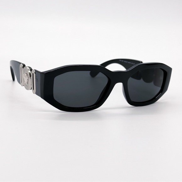 NEW VERSACE VE4361 5422/87 UNISEX VERSACE MEDUSA SUNGLASSES BLACK VE4361 542287